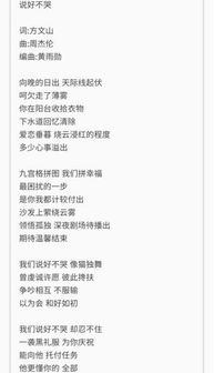 不哭歌词,不哭歌词杨芸晴
