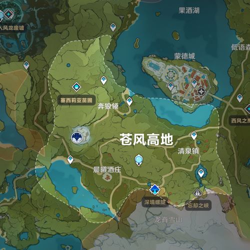 苍风高地,苍风高地旁边的风神瞳怎么拿