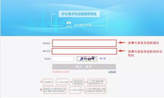 护士电子化注册信息系统登录入口