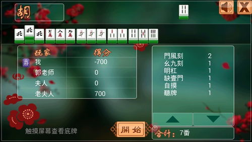经典麻将游戏单机版,求一款适合老年人玩的单机麻将游戏