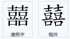 两个喜字念什么，两个喜字怎么打出来