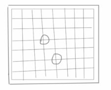 怎么在画板上画一个围棋棋盘