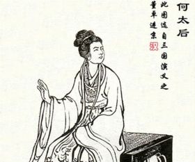 何太后，何太后艳