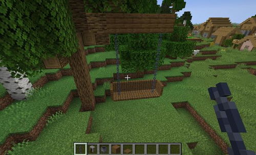 我的世界:锁链七种用法,有好玩的黑科技,还有被恶搞的村民