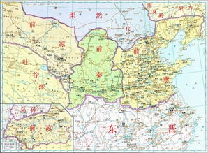 十六国地图，十六国地图演变