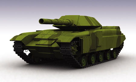 铁锤坦克，铁锤 兵器