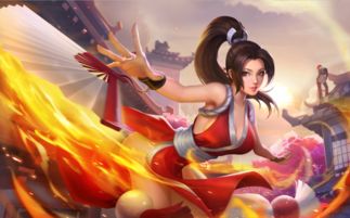 不知火舞小游戏，不知火舞游戏原画