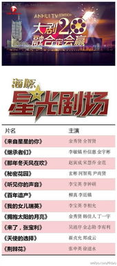 安徽卫视节目表，安徽卫视节目表沉香如屑