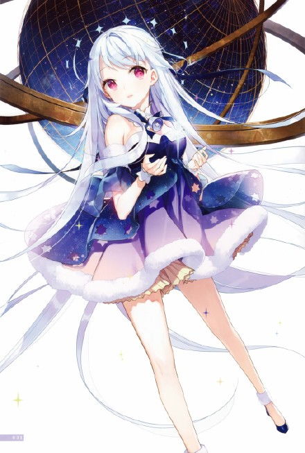 二次元美少女图片 学生 脸红 爬着 食指斜压着棋子 电脑壁纸有没有人