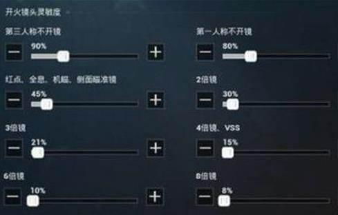 和平精英苹果二指最稳灵敏度