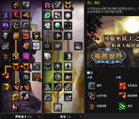 熊t天赋，80级熊t天赋