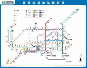 深圳地铁图，深圳地铁图2023