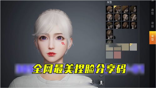捏脸码，捏脸码和平精英仙女妆