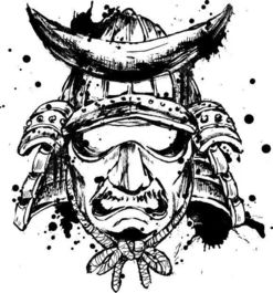 武士头像，武士头像男动漫图片