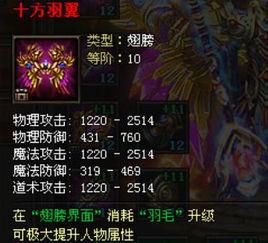 传奇霸业翅膀升级数据，传奇霸业翅膀升级数据12升13