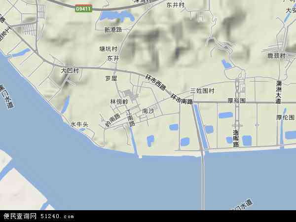 南沙地图，南沙地图高清版
