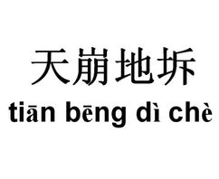 天崩地坼，天崩地坼的拼音