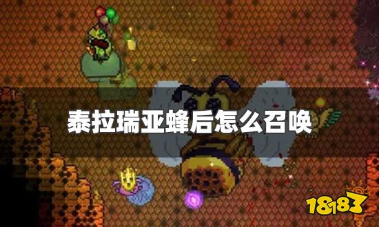 泰拉瑞亚怎么召唤蜂后