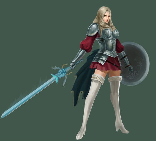 女剑士