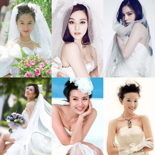 明星婚纱照，明星婚纱照图片