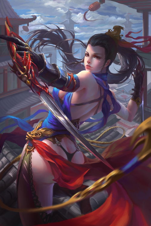 女刺客，女刺客被抓