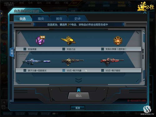 逆战自选，逆战自选选什么好
