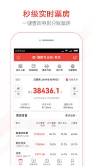 微信猫眼怎么看票房排行