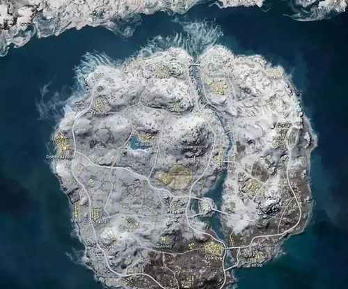 pubg雪地图隐藏山洞在哪