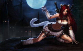 暗夜猫女，暗夜猫女皮肤