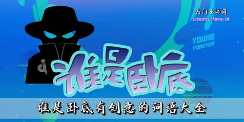 谁是卧底词有哪些?