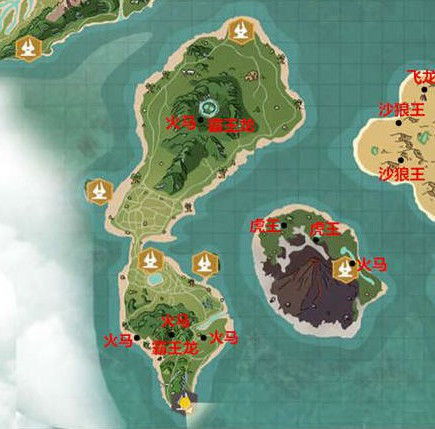 创造与魔法地图资源有哪些?创造与魔法地图资源分布攻略