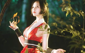 王者荣耀真人扮演动漫人物不知火舞