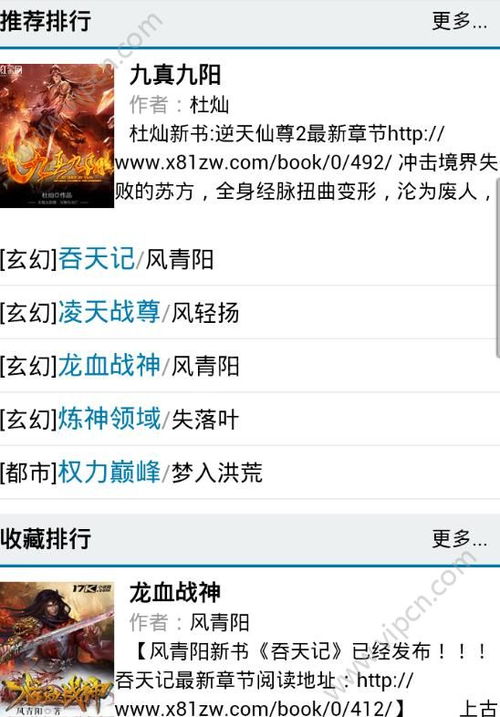 有哪些小说阅读网站