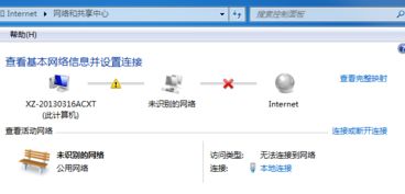 无internet访问权限,IPV6连接:无网络访问权限,网络是未知网