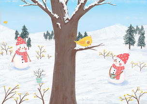 小雪人的故事