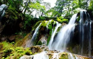 九寨沟瀑布，九寨沟瀑布西游记拍摄地