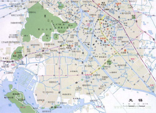 无锡地图，无锡地图区域划分