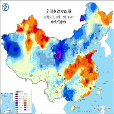 全国降温进程图出炉，全国降温进程图出炉天气
