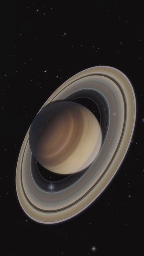 土星光环是怎么形成的，土星光环中呈同心圆形状的缝隙