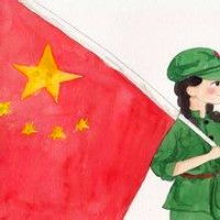 红旗头像图片,五星红旗头像