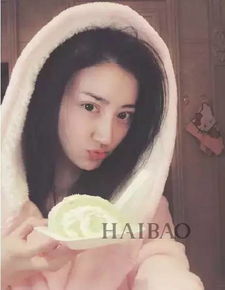景甜素颜照前后对比，景甜素颜照卸妆后