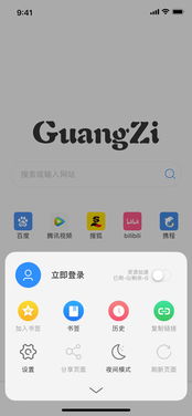 光子浏览器 设置时区