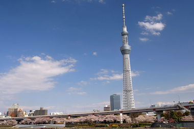 晴空塔和东京塔，晴空塔在哪里