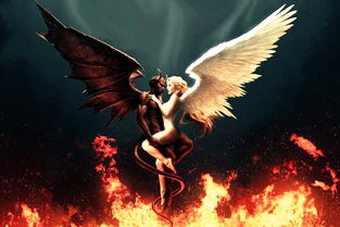 很唯美的天使、魔鬼、精灵图片