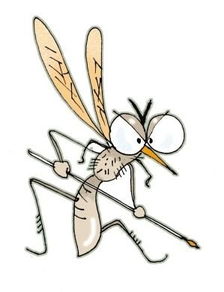 蚊子怎么画简笔画图片，蚊子怎么画 简单